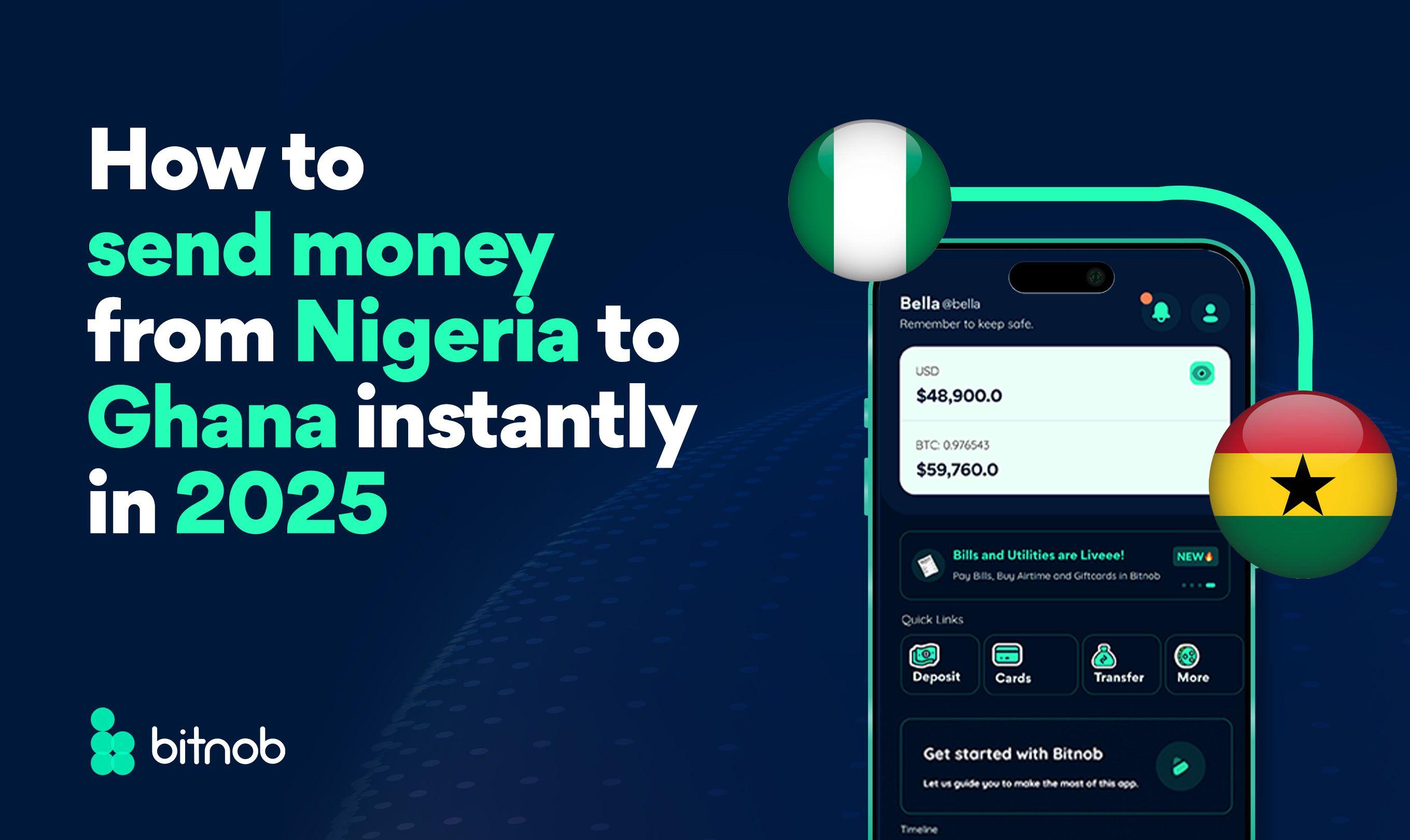 How to Send Money from Nigeria to Ghana Instantly in 2025