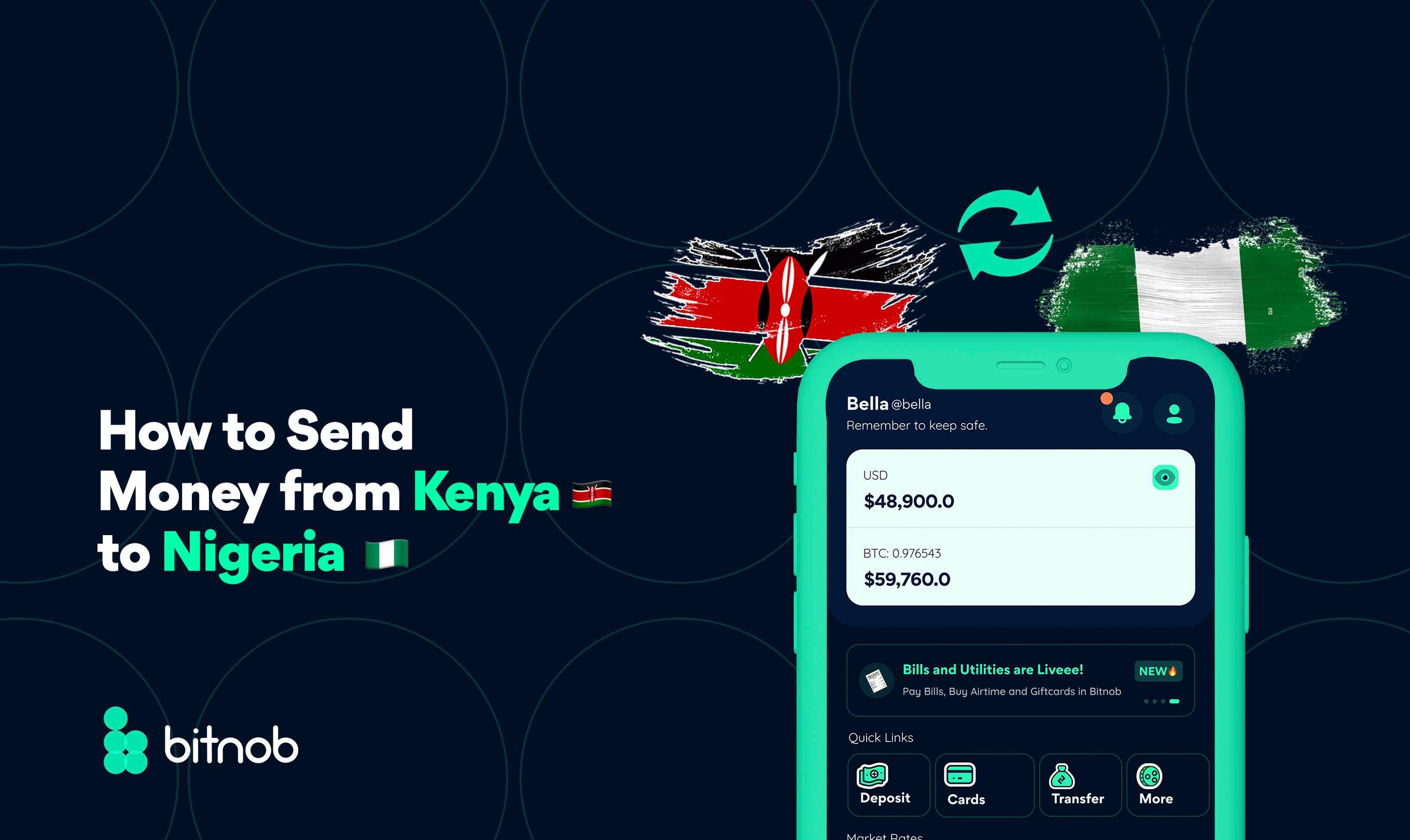How to Send Money from Kenya to Nigeria 