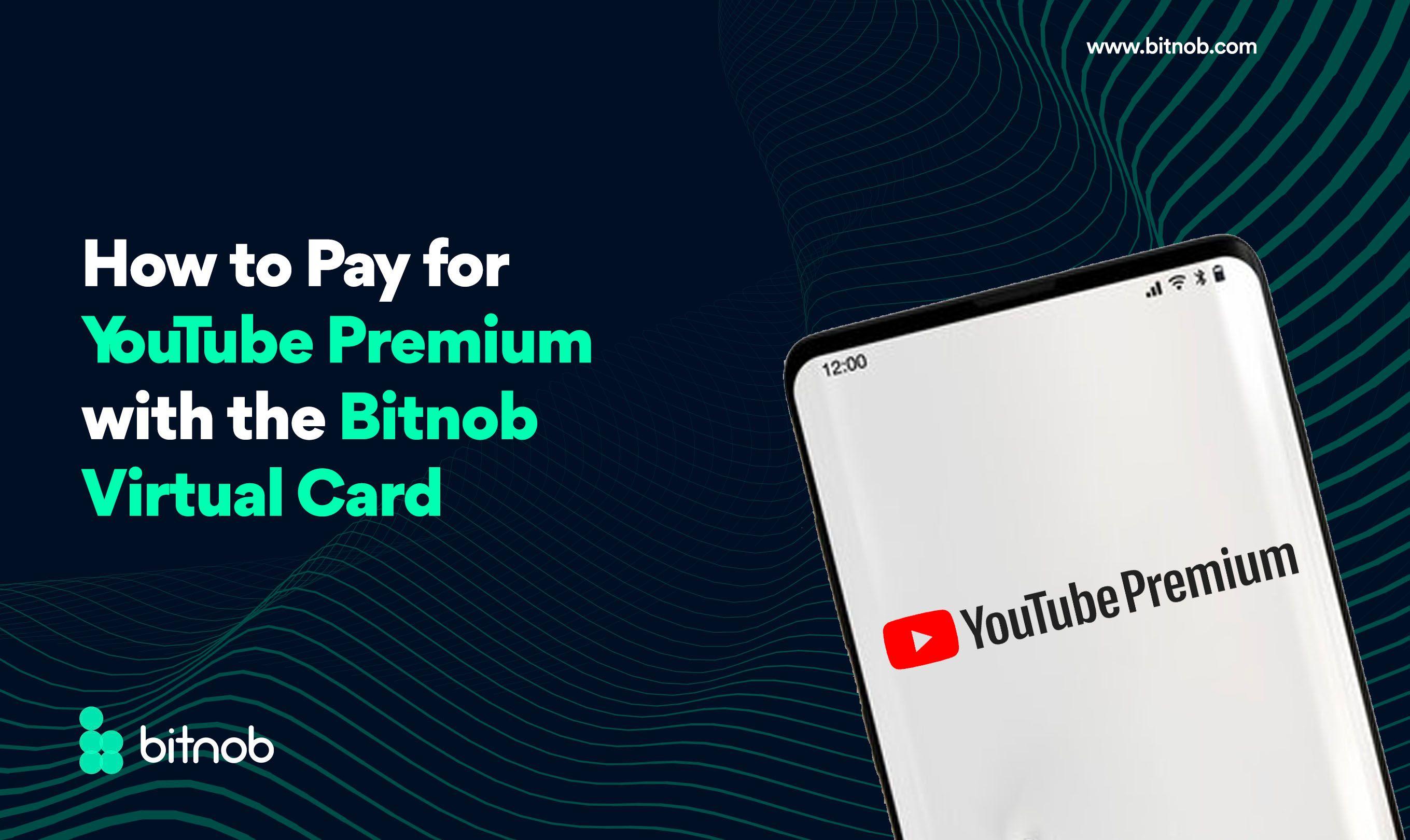 How To Pay For YouTube Premium with Bitnob Virtual Card